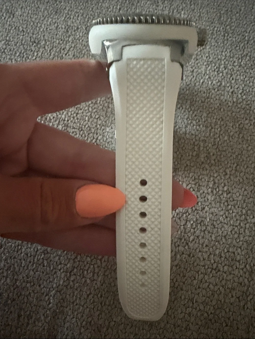 Jet Set White and Black Men's Sport Watch